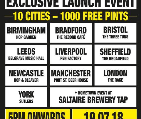 Exclusive Saltaire Brewery Launch Event image