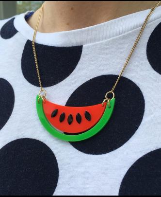 Tatty Devine Mini Melon Necklace Workshop image