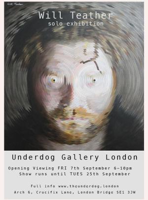 A Solo Exhibition with Will Teather image