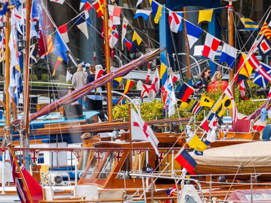 St Katharine Docks Classic Boat Festival image