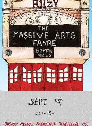 Massive Arts Fayre - September - Brixton Ritzy image