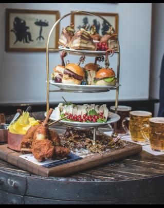 Gentleman's Game Afternoon Tea at The Jugged Hare image