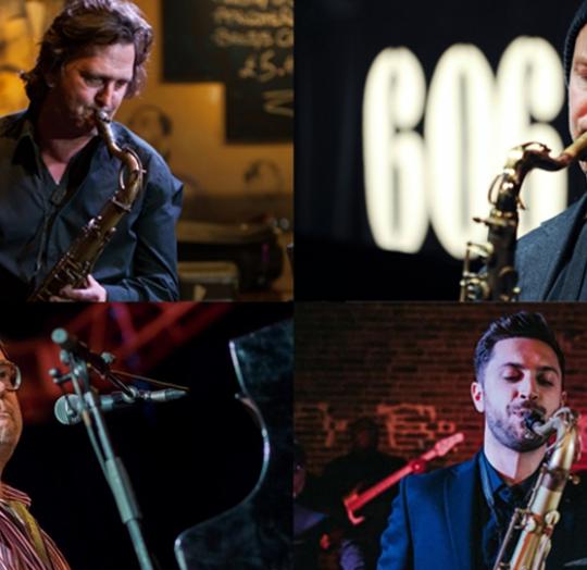 London Jazz Festival: Saxophone Summit: Mornington Lockett, Ed Jones, Chris Maddock & Gareth Williams Trio image
