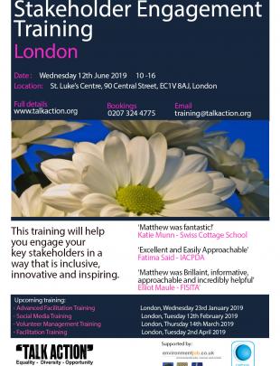 Stakeholder Engagement Training - London image