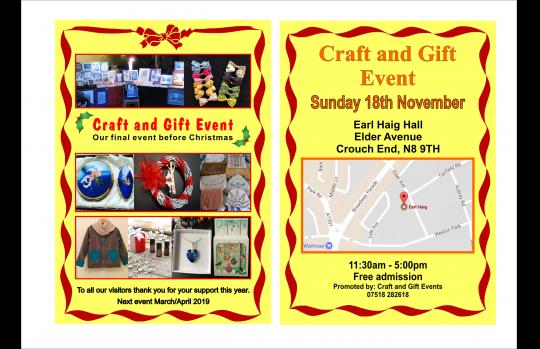 Christmas Craft and Gift Event - Crouch End London N8 image