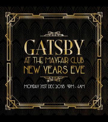 Great Gatsby New Year’s Eve Party 2018 at The Mayfair Club image