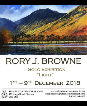 Rory J Browne Solo Exhibition "Light" image