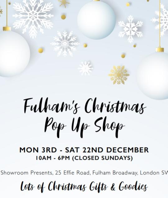 Fulham Christmas Pop-up Shop image