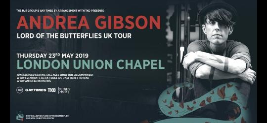 Andrea Gibson: Lord Of The Butterflies UK Tour image