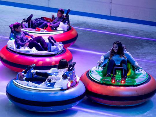 Bumper Cars On Ice image