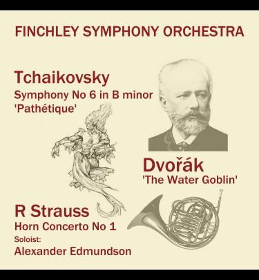 Finchley Symphony Orchestra - Tchaikovsky, Richard Strauss and Dvorak image