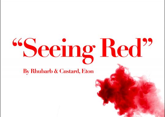 "Seeing Red" Exhibition by Rhubarb & Custard image