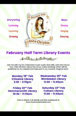 Storytime with Anna-Christina at Hammersmith Library! image