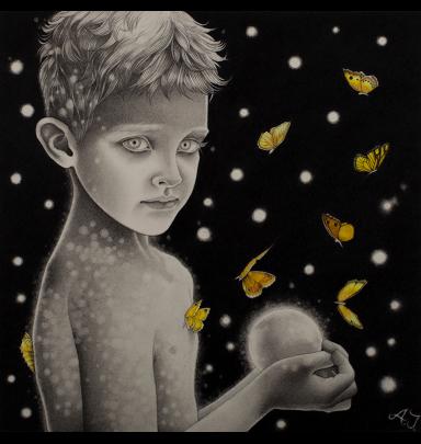 Focus Exhibition by Alessia Iannetti - The Little Boy and the Glowing Globe image