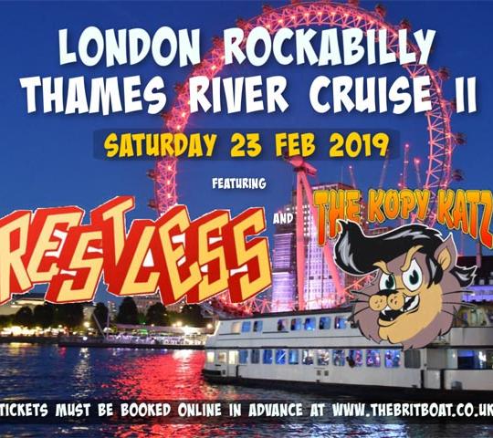 Restless and The Kopy Katz - London Rockabilly Cruise image