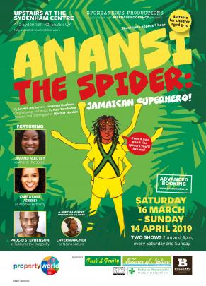 Anansi The Spider: Jamaican Superhero! image