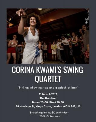 Corina Kwami Swing Quartet image