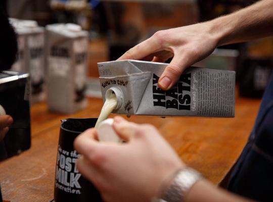 Thousands of FREE Oatly Coffees Available at Boxpark Shoreditch image