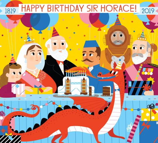 Happy Birthday Sir Horace image
