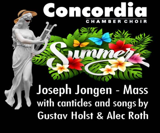 A Mass for Midsummer - Concordia Chamber Choir with music by Jongen, Roth and Holst image