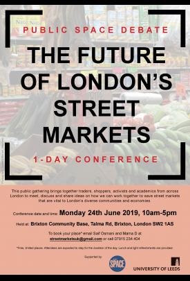 The Future of London’s Street Markets (1-day conference) image