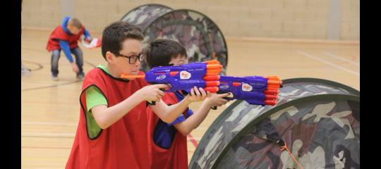 Target practice: Nerf guns image