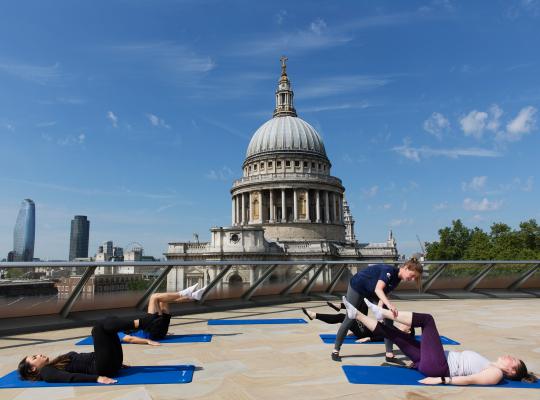 Pure Sports Medicine Summer Series: Rooftop Pilates image