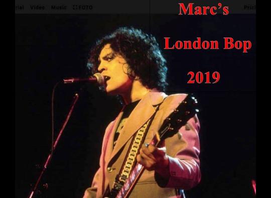 Marc Bolan T.Rex London Bop 2019 image