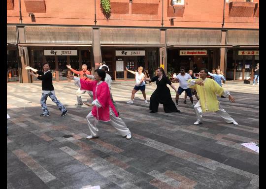 Free Tai Chi Demonstration and Participation in Chinatown. image