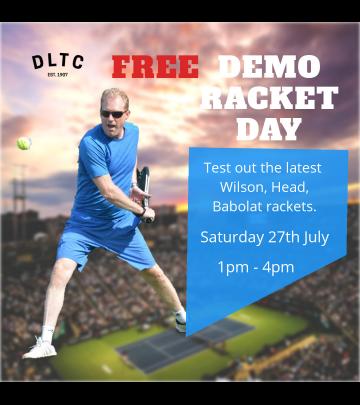 Free Demo racket day image