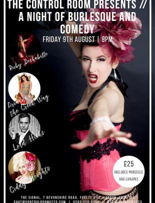 The Control Room Presents // A Night of Burlesque and Comedy image