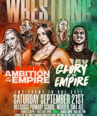 Live Wrestling! Bew Presents: Ambition Of An Empire And Glory Of An Empire! image