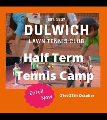 Half Term Tennis Camp- Autumn 2019 image