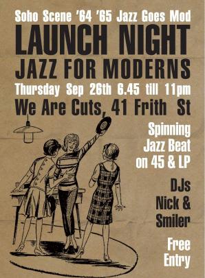 Jazz for Moderns Soho 65 Launch image