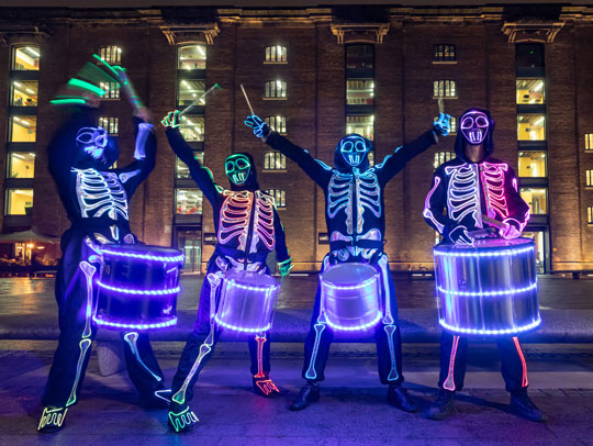 Come G’rave it up at King’s Cross this Halloween with the Skeleton Squad image