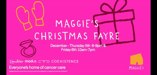 Maggie's Centres Christmas Fayre 2019 image
