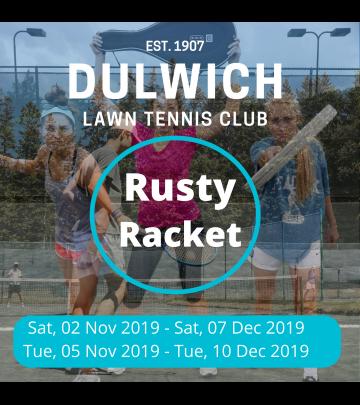 Rusty Racket- Tennis for Intermediate Players image