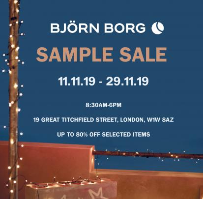 Bjorn Borg Sample Sale image