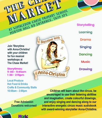 Award-winning Storytime with Anna-Christina at The Chase Market image