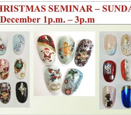 Nail Art Christmas Seminar image