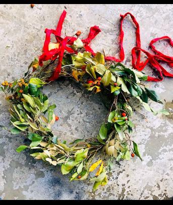 Laboos Sustainable Christmas Wreath Workshop image