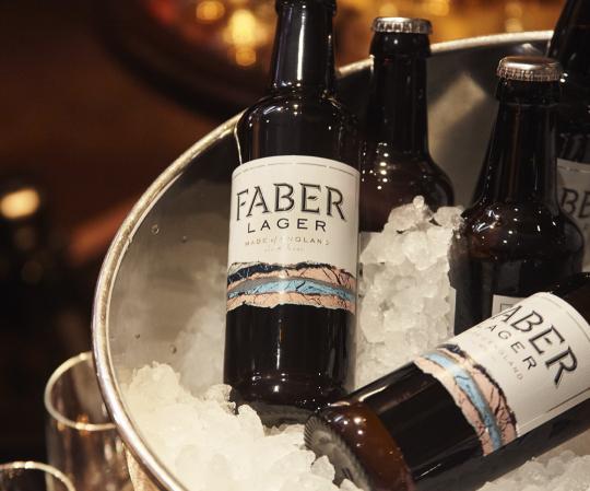 Faber Lager tasting at The Royal Oak Marylebone image