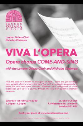 Viva l'Opera: Opera Chorus Come-and-Sing image