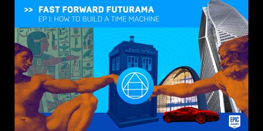 RIBA X Epic Games on Fast Forward Futurama: The Architects 2020 Programme. image