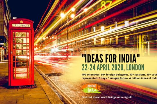 Ideas For India conference (22-24 April, London) image