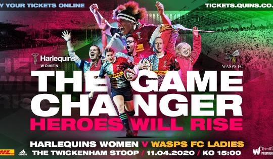 The Game Changer - Harlequins Women V Wasps FC Ladies image