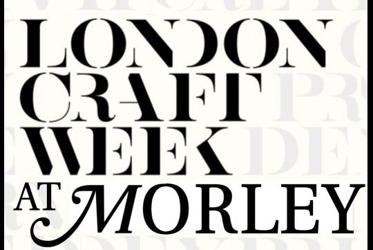 London Craft Week at Morley image
