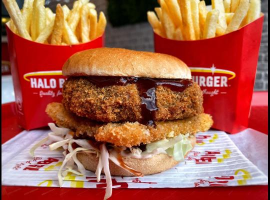 Halo Burger to launch UK's first Vegan Katsu Burger image