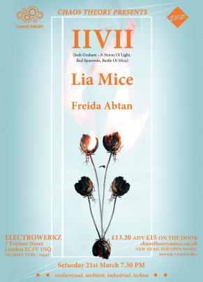 AV night - Chaos Theory presents: IIVII / Lia Mice / Freida Abtan image