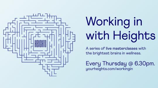 Working In - Live brain power masterclasses from Heights image